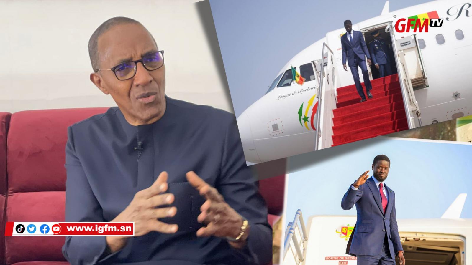 Abdoul Mbaye s\'explique : «Pourquoi j\'ai proposé de vendre l\'avion présidentiel»