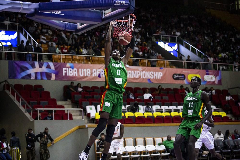 Afrobasket masculin U18 : Le Sénégal, leader provisoire du groupe A