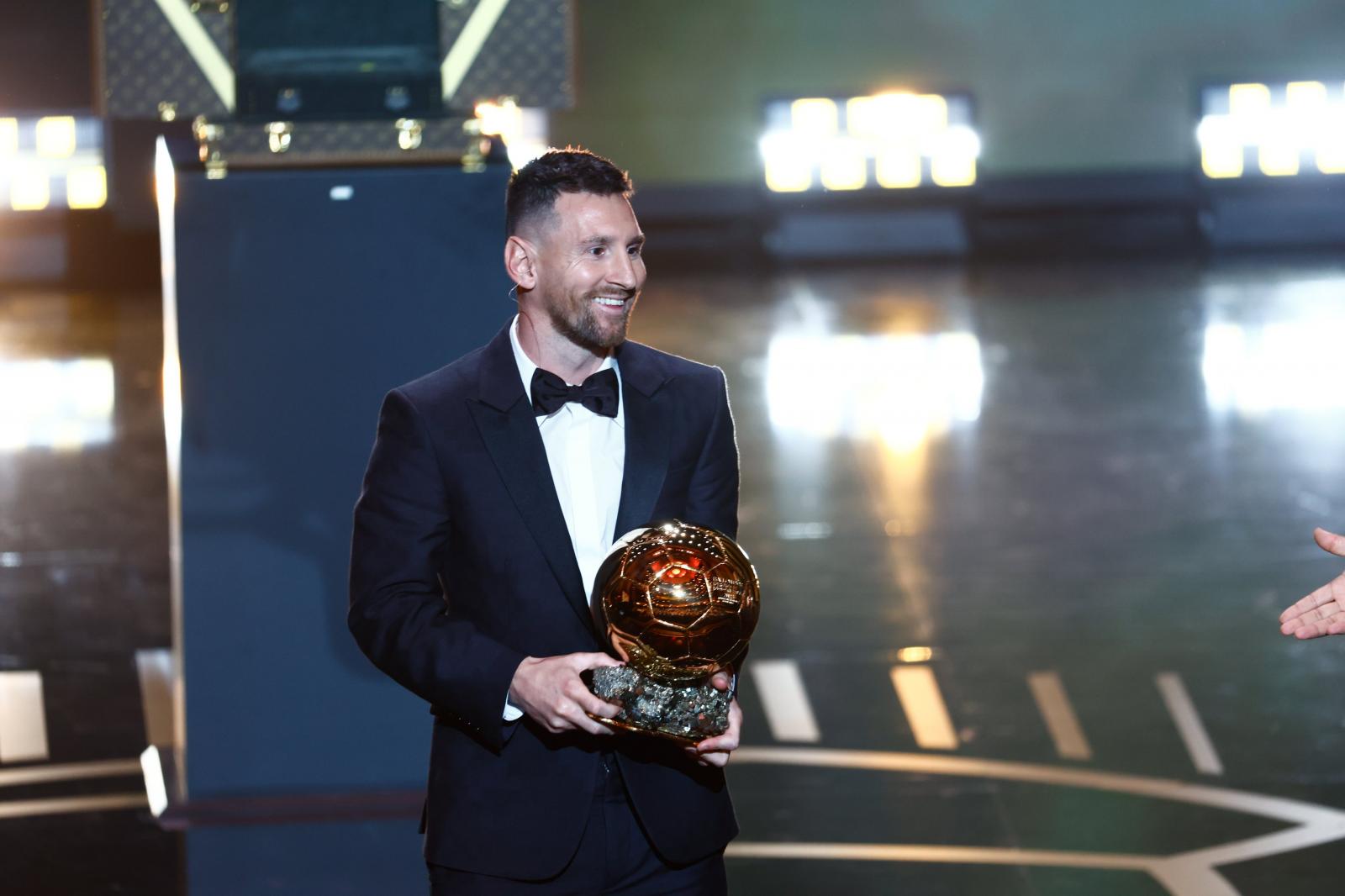 Ballon d'Or 2023 : Lionel Messi sacré pour la huitième fois