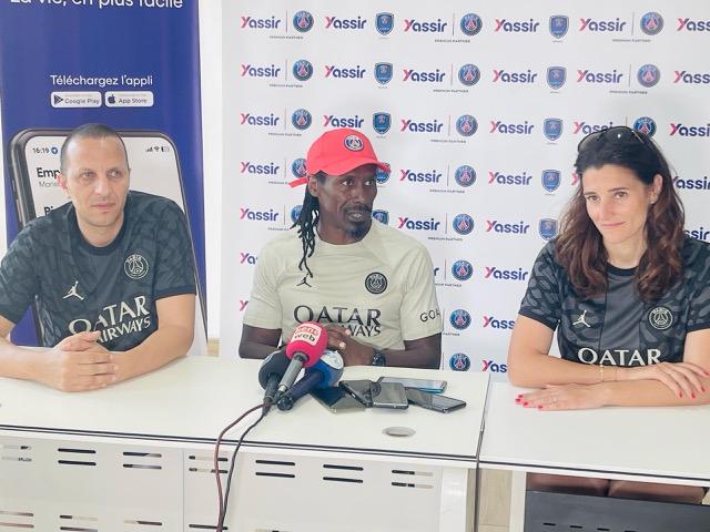 Aliou Cissé à PSG Académie : «Mes conseils à ces adolescents qui rêvent d'être footballeurs professionnels»