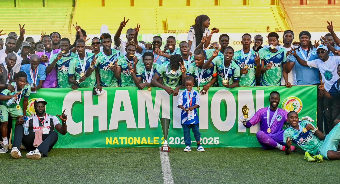 National 2 : Dakar FC sacré champion !