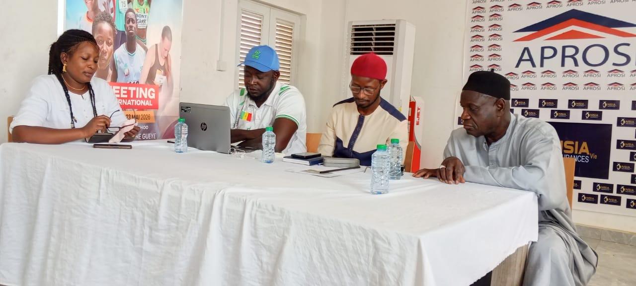 Athlétisme : le Comité du Meeting international de Kaolack alerte sur l’accueil, le budget et l’aspect technique 