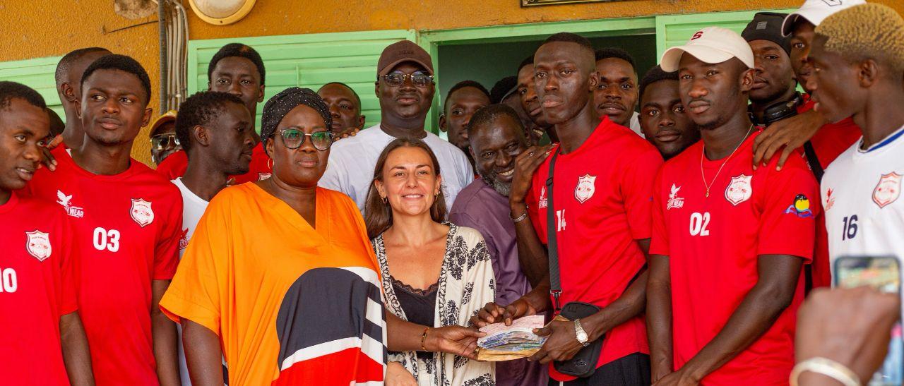 Stade Mbour (L1) : Le club offre 5,8 millions FCFA à la pouponnière «Vivre Ensemble»