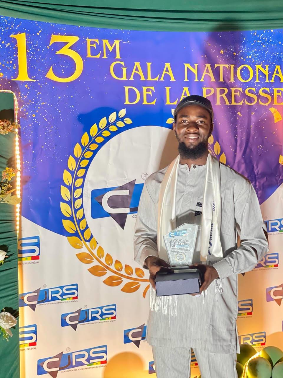 CRJS : Mamadou Laye Dieye, lauréat du 1er prix en photojournalisme